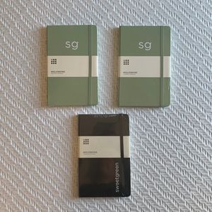 sweetgreen swag moleskine notebook bundle